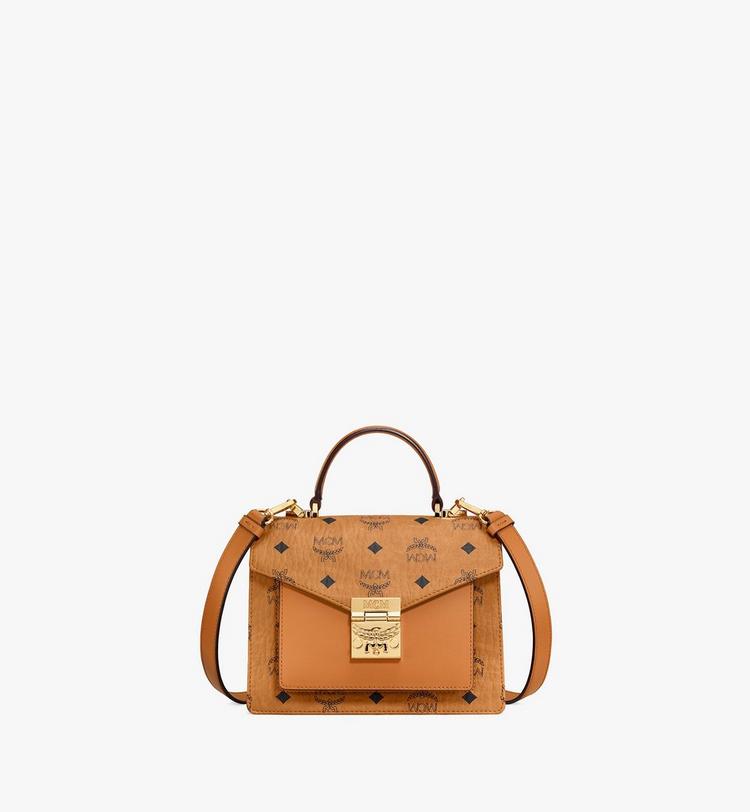 MCM Tracy Satchel in Visetos Último día