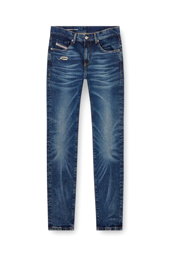 Diesel slim jeans 2019 d-strukt 007y3 Tienda de fábrica