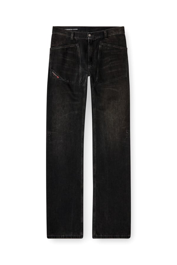 Diesel relaxed jeans d-zeta 09j96 Oferta exclusiva