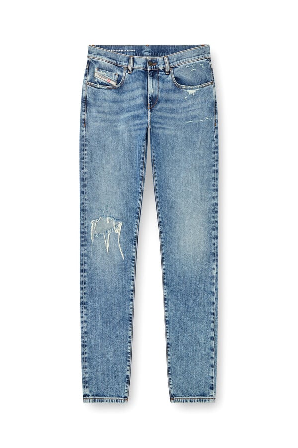 Diesel slim jeans 2019 d-strukt 09l34 Ofertas especiales