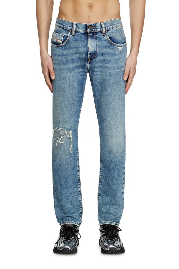 Diesel slim jeans 2019 d-strukt 09l34 Ofertas especiales
