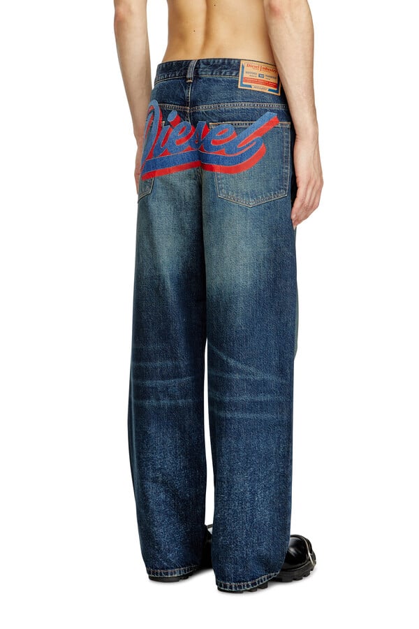 Diesel relaxed jeans 2001 d-macro 0abdj Gran oferta
