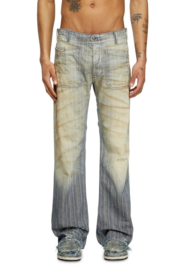 Diesel bootcut jeans d-moorix 09l55 Rebajas baratas