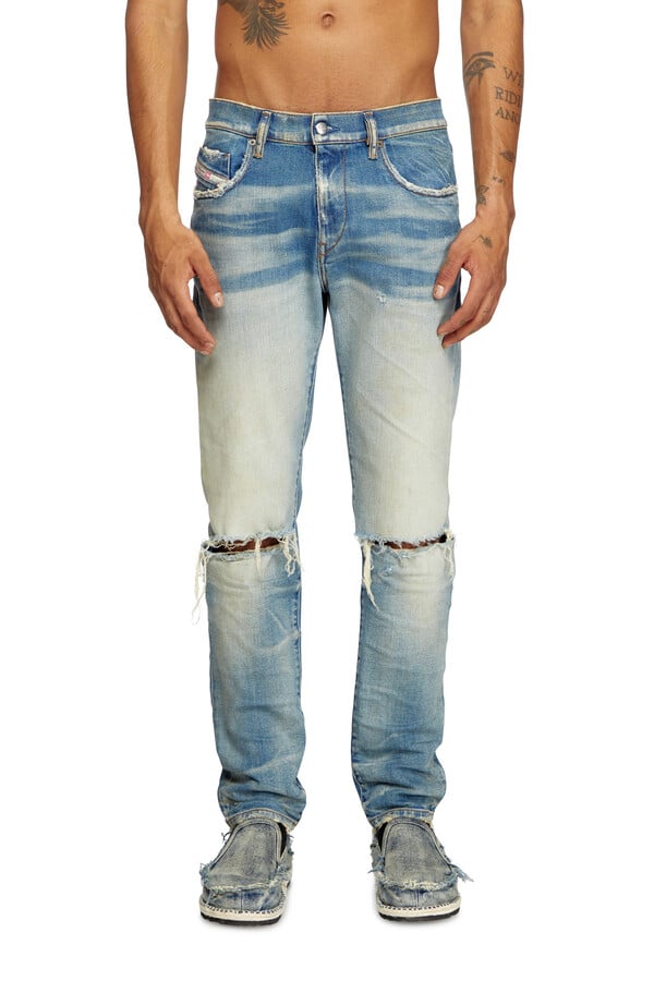 Diesel slim jeans 2019 d-strukt 09l28 En oferta