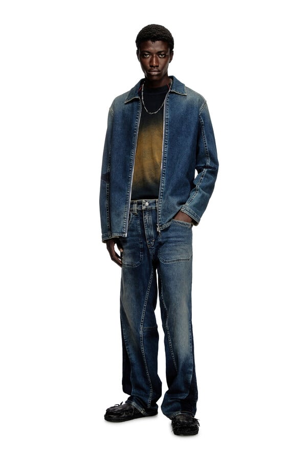 Diesel relaxed jeans 2001 d-macro 09j06 Ofertas de temporada