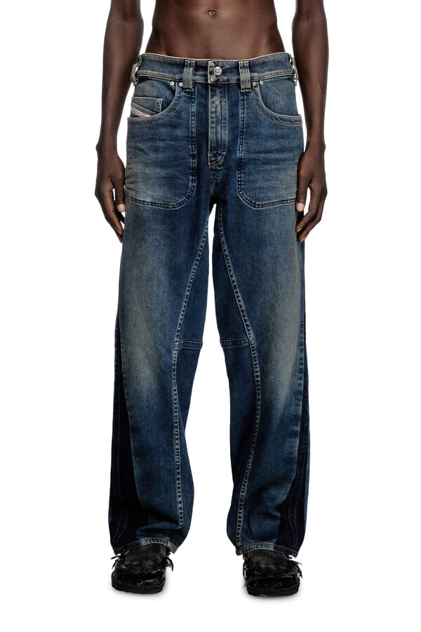 Diesel relaxed jeans 2001 d-macro 09j06 Ofertas de temporada