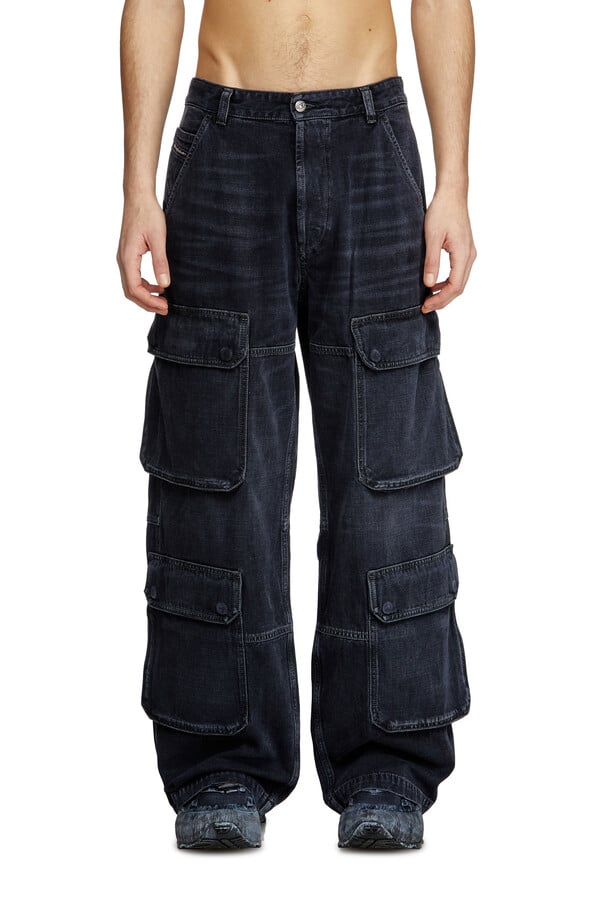 Diesel relaxed jeans d-touch 007z9 Liquidación