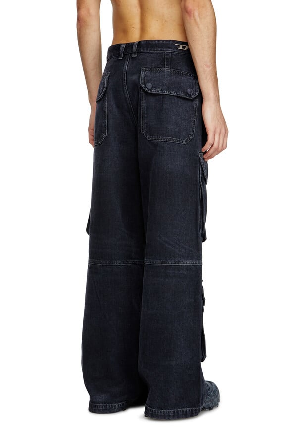 Diesel relaxed jeans d-touch 007z9 Liquidación