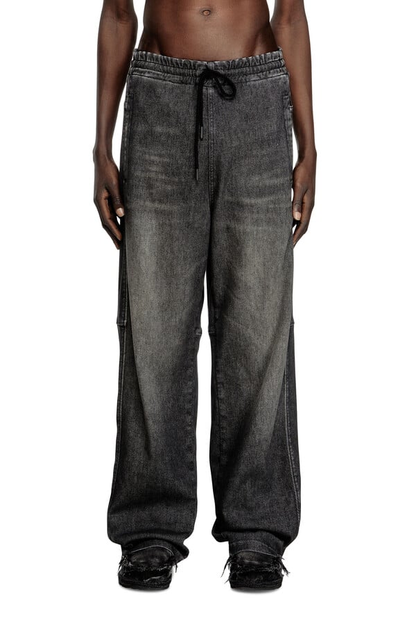 Diesel relaxed d-martyans track denim 09l77 Mejor oferta