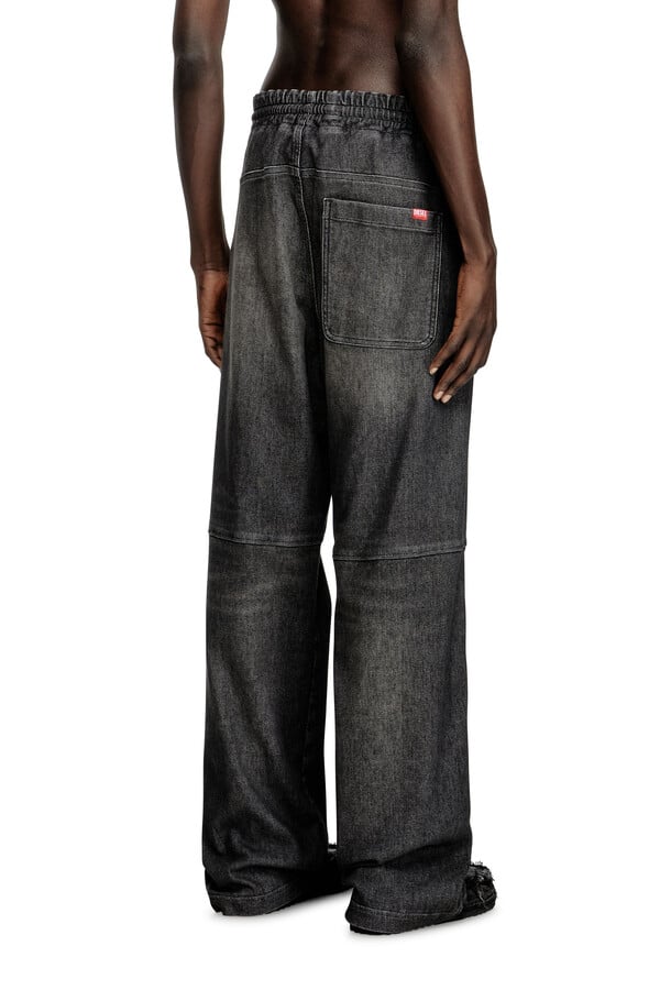 Diesel relaxed d-martyans track denim 09l77 Mejor oferta