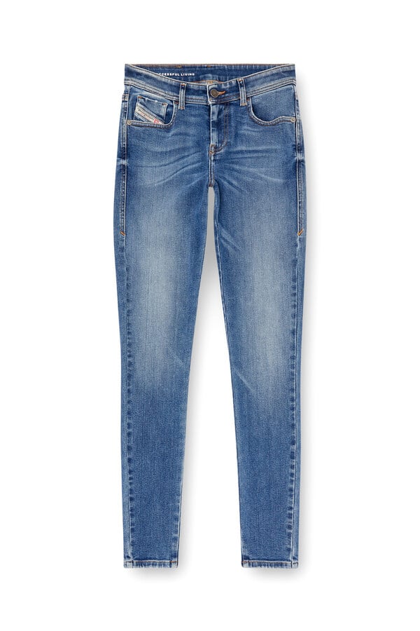 Diesel skinny jeans 2017 slandy 007y8 Rebajas online