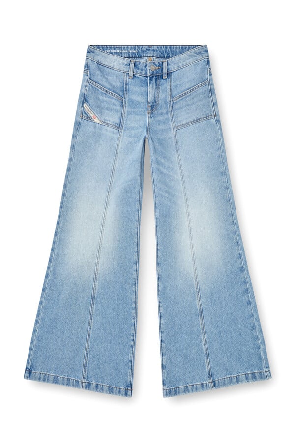 Diesel flare jeans d-akii 0clba Envío gratis