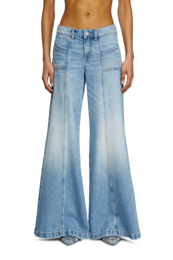 Diesel flare jeans d-akii 0clba Envío gratis