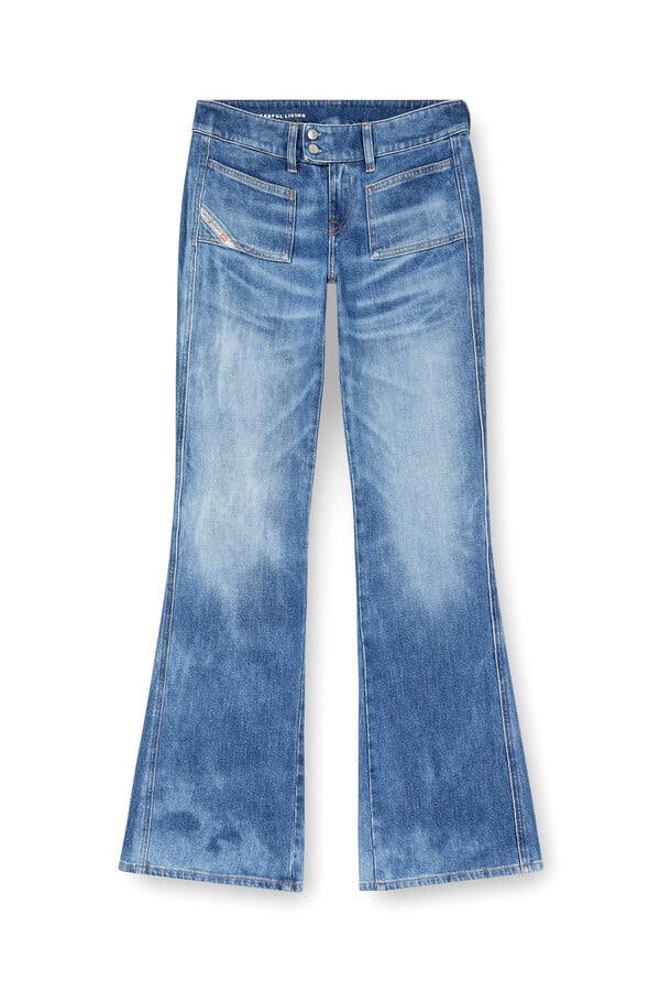 Diesel bootcut jeans d-hush 09l19 Envío internacional gratuito