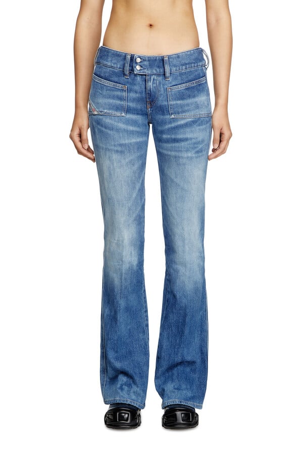 Diesel bootcut jeans d-hush 09l19 Envío internacional gratuito