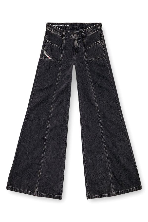 Diesel flare jeans d-akii 068hn Libre de impuestos