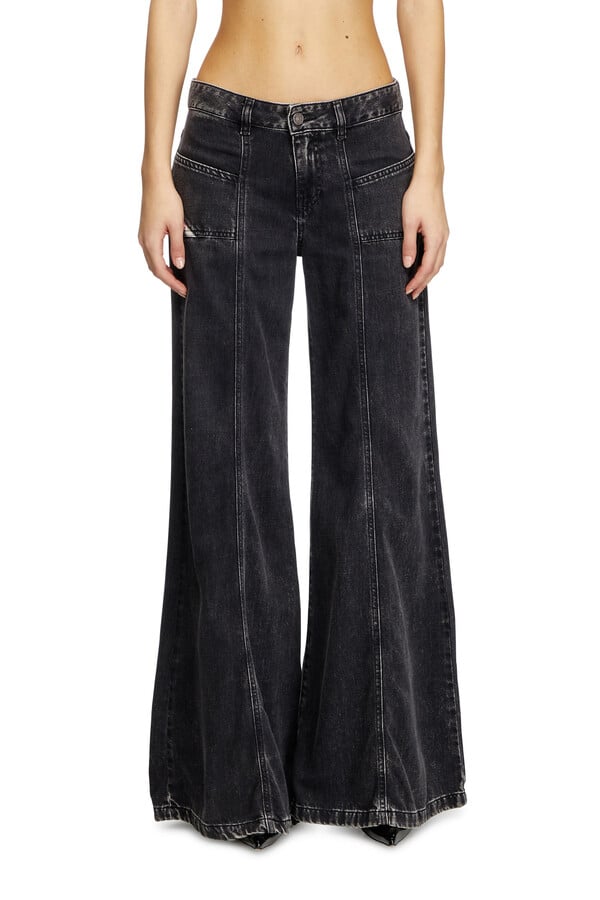 Diesel flare jeans d-akii 068hn Libre de impuestos