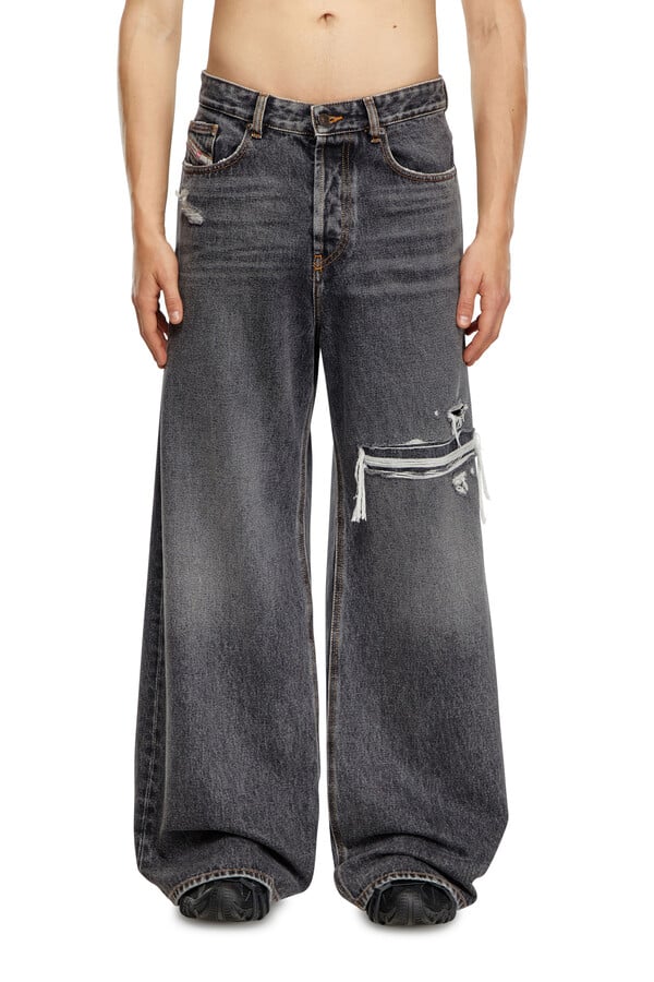 Diesel relaxed jeans d-rise 007f6 Rebajas baratas