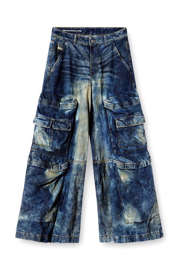 Diesel relaxed jeans d-giappo 0dbcw Precio de fábrica