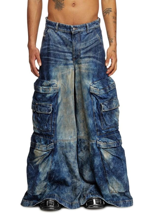 Diesel relaxed jeans d-giappo 0dbcw Precio de fábrica