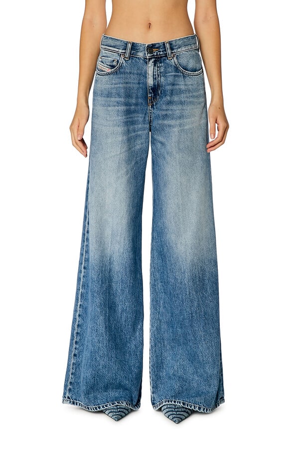 Diesel flare jeans 1978 d-akemi 09h95 Gran oferta