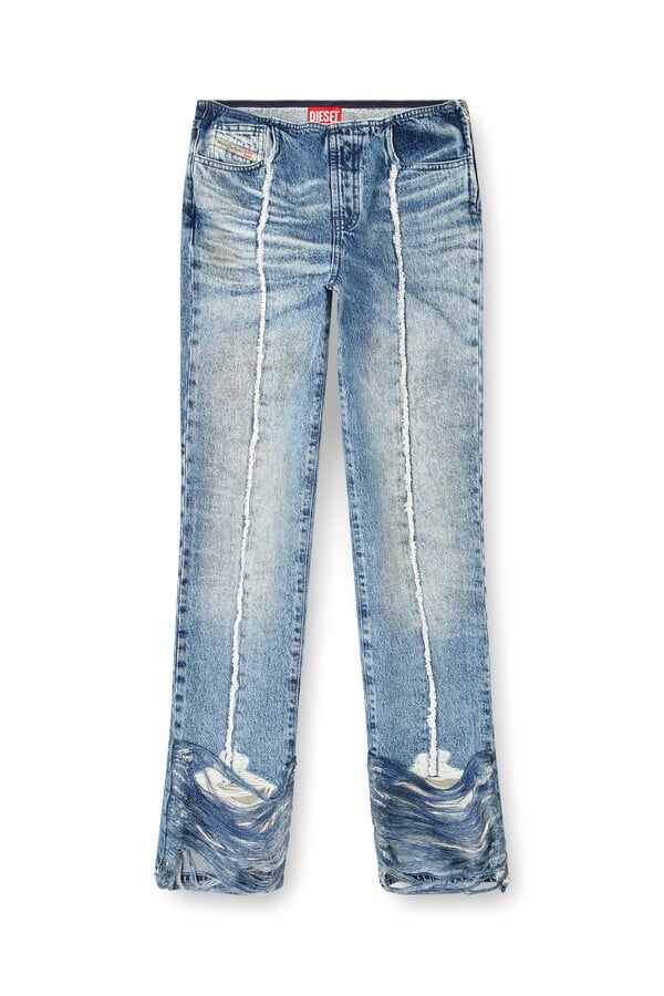 Diesel bootcut jeans d-ginna 0cmbm Descuento