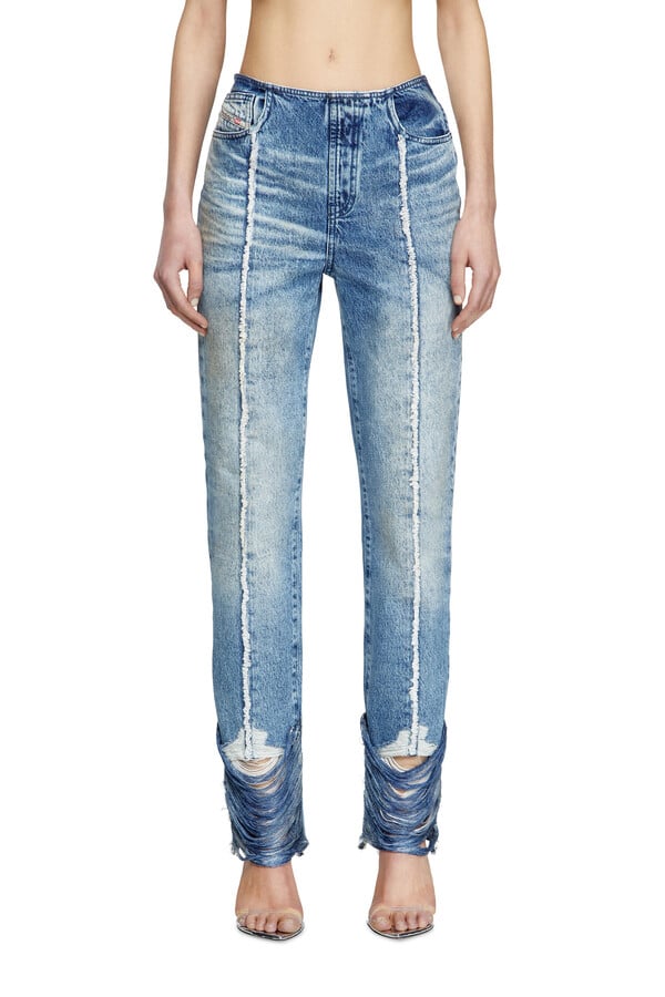 Diesel bootcut jeans d-ginna 0cmbm Descuento