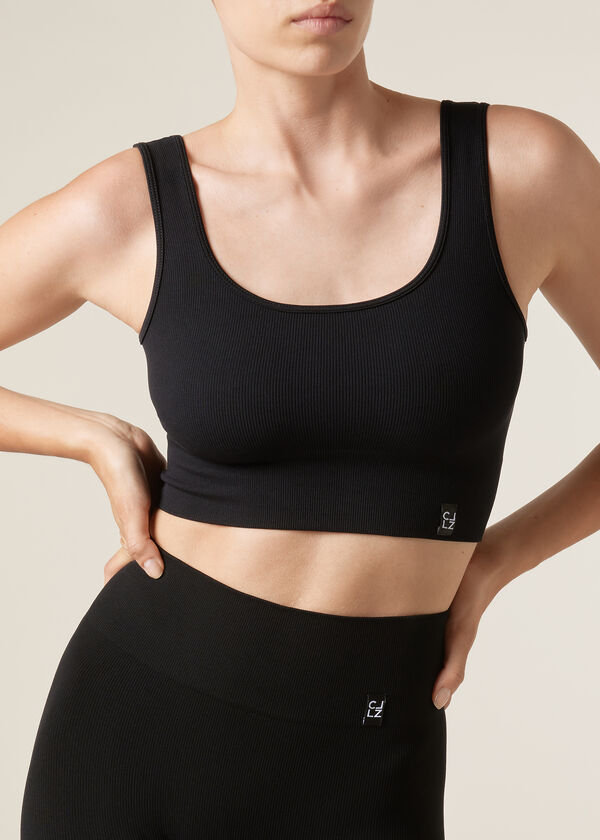 Calzedonia Top Deportivo Sin Costuras Envío internacional gratuito