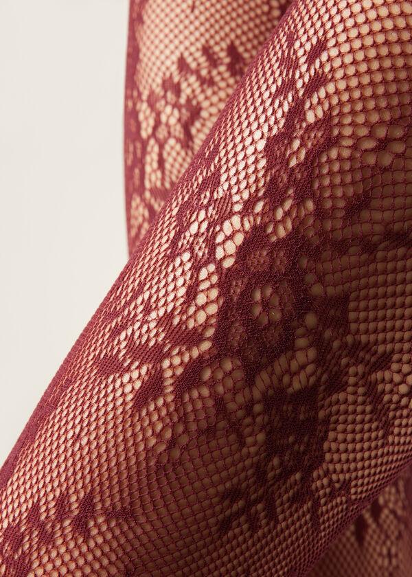 Calzedonia Pantis Rejilla Florales Precio ultrabajo