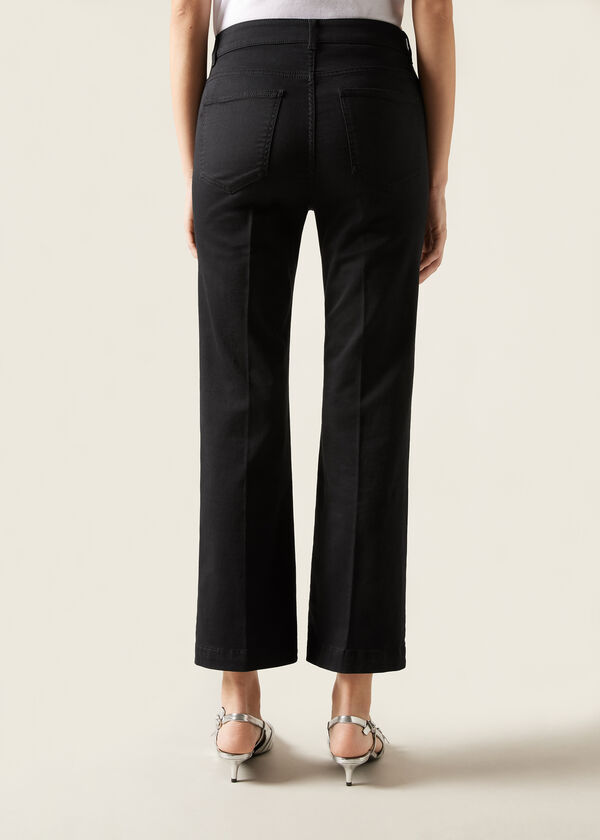 Calzedonia Vaqueros Confort Acampanados Cropped Rebajas baratas