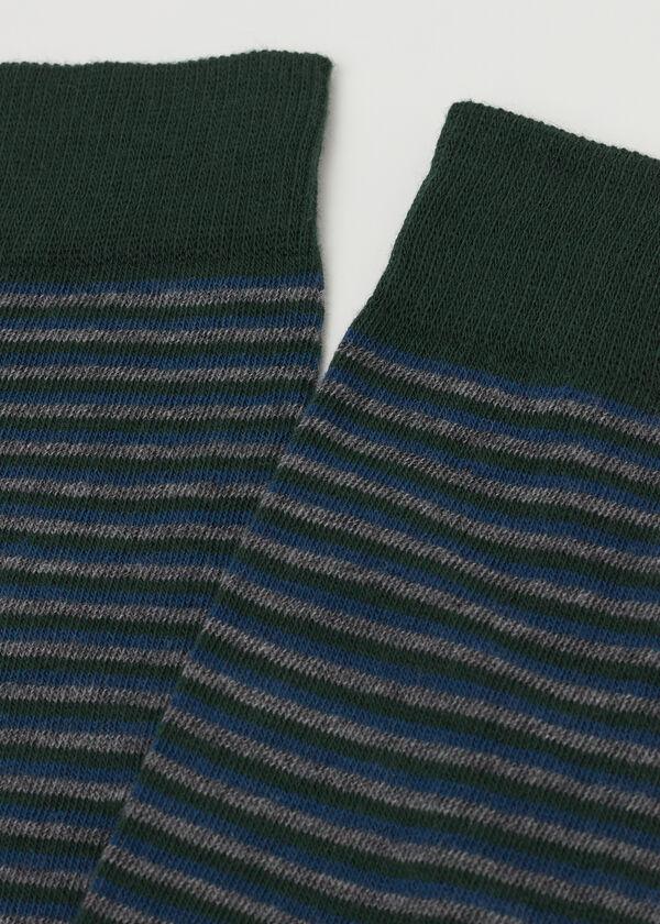 Calzedonia Calcetines Largos Rayas Hombre ÚLTIMAS EDICIONES