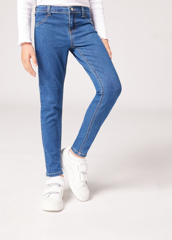 Calzedonia Leggings vaqueros pitillo para niña Minime 2025