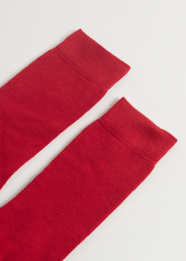Calzedonia Calcetines Largos de Algodón de Niño Últimos 3 días