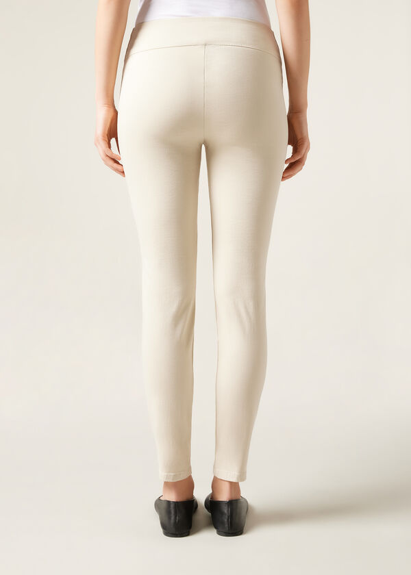 Calzedonia Leggings de Denim Skinny de Cintura Alta Última moda
