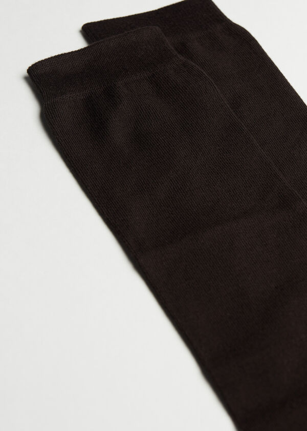 Calzedonia Calcetines Largos de Hombre en Algodón Cálido 2025