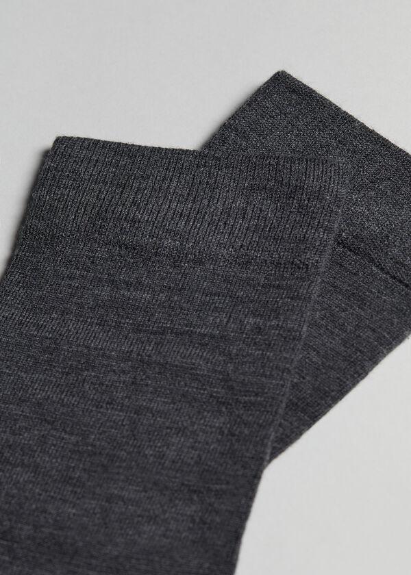 Calzedonia Calcetines Cortos de Hombre en Lana y Algodón Rebajas de fábrica