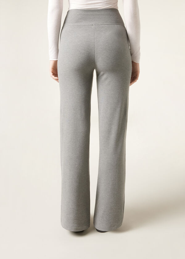 Calzedonia Pantalón Palazzo con Cashmere Precio de fábrica