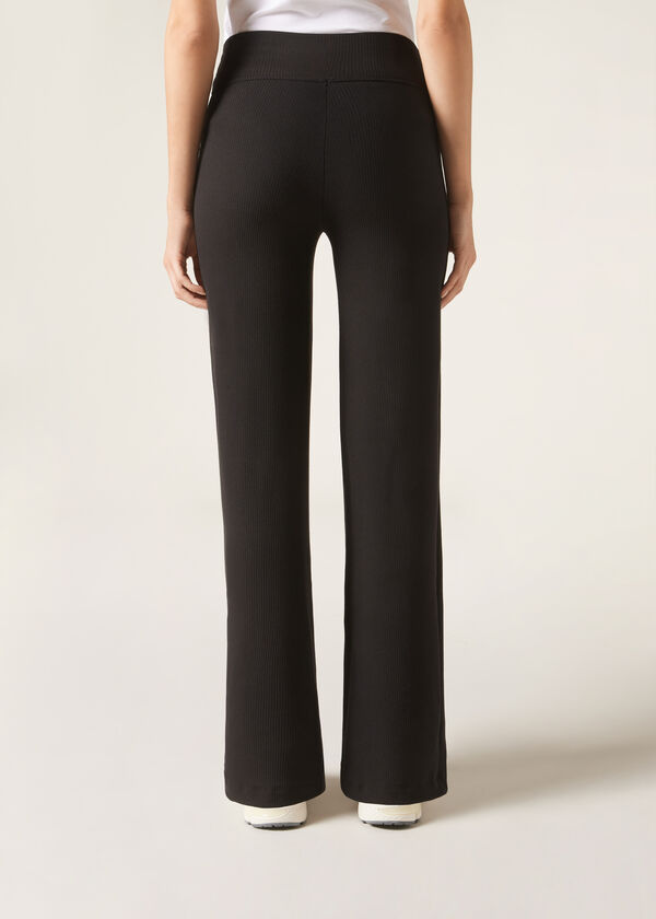 Calzedonia Pantalón Palazzo con Cashmere Promoción trimestral