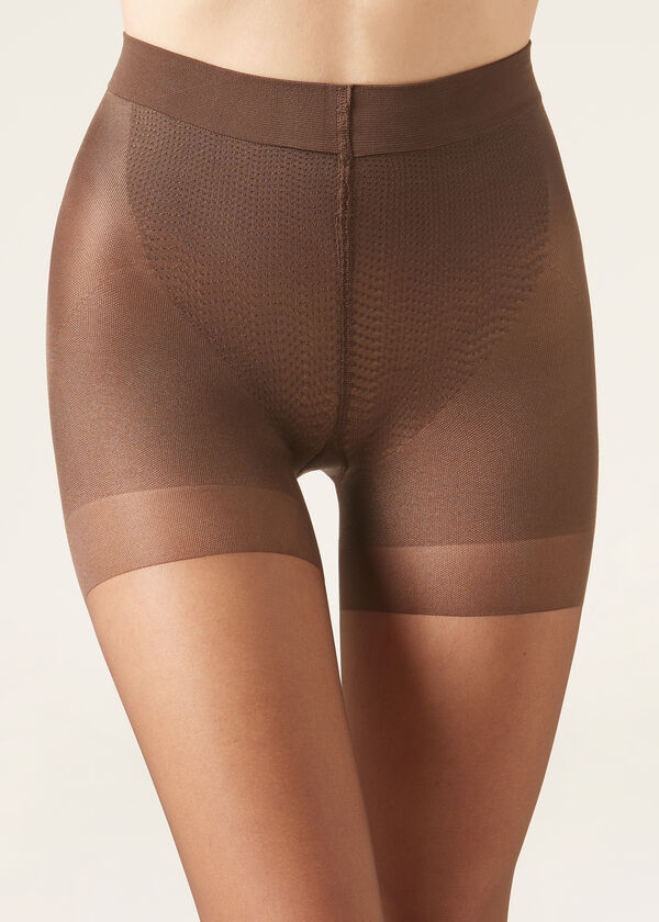 Calzedonia Pantis Transparentes 15 Deniers Strong Sculpt En oferta