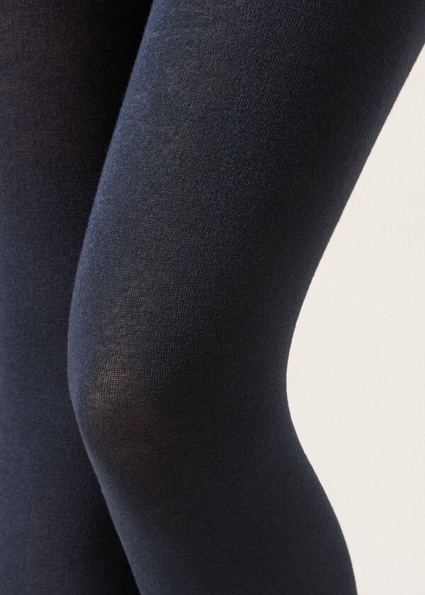 Calzedonia Pantis Tupidos De Modal y Cashmere Promoción por tiempo limitado