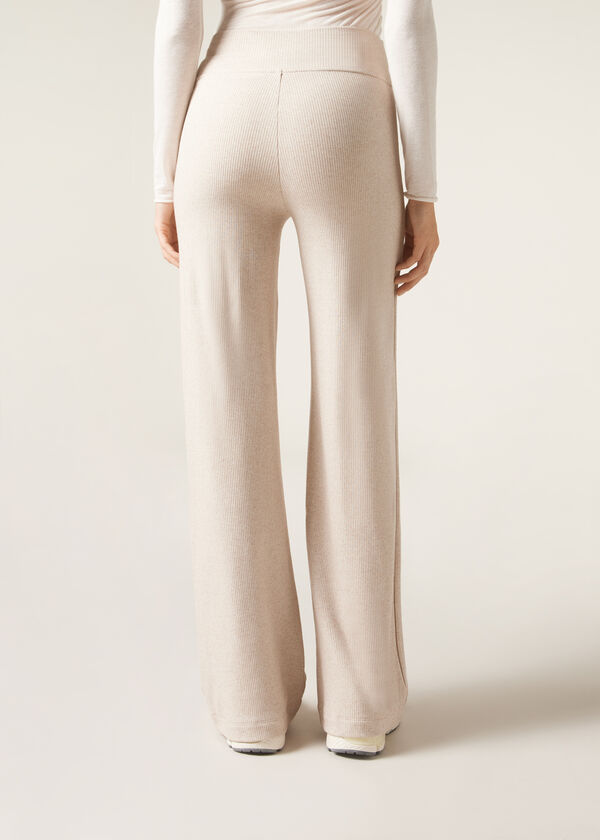 Calzedonia Pantalón Palazzo con Cashmere Devoluciones gratuitas