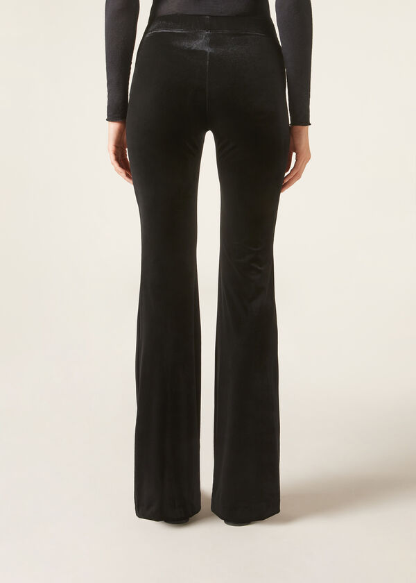 Calzedonia Pantalón Flare Terciopelo Outlet online