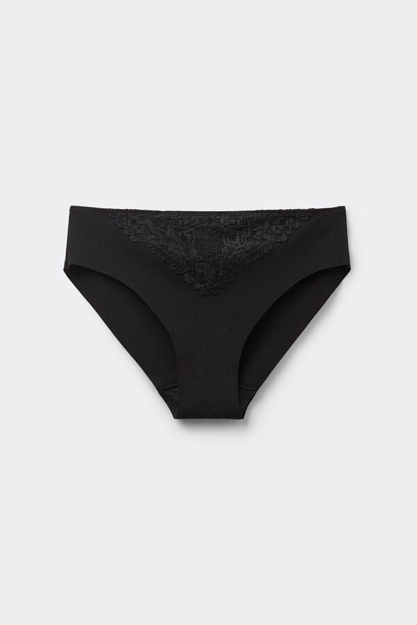 Intimissimi Braguita de algodón sin costuras con encaje COMPRAR AHORA
