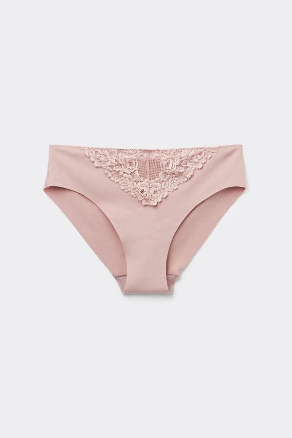 Intimissimi Braguita de algodón sin costuras con encaje Último día