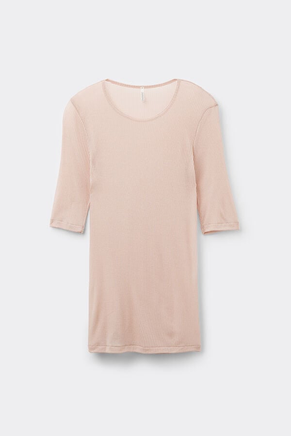 Intimissimi Camiseta de Manga Corta Ultranatural con Cashmere Devoluciones gratuitas
