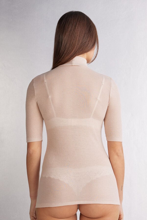 Intimissimi Camiseta de Cuello Alto Ultranatural con Cashmere 2025