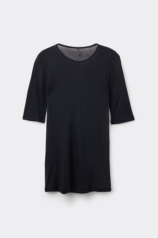 Intimissimi Camiseta de Manga Corta Ultranatural con Cashmere Rebajas