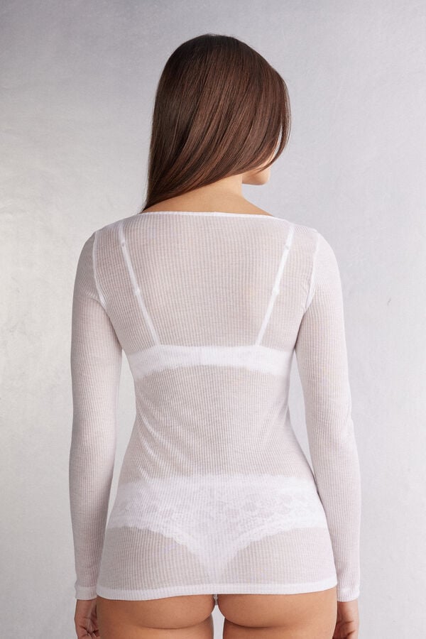 Intimissimi Camiseta de Manga Larga Ultranatural con Cashmere Gran oferta