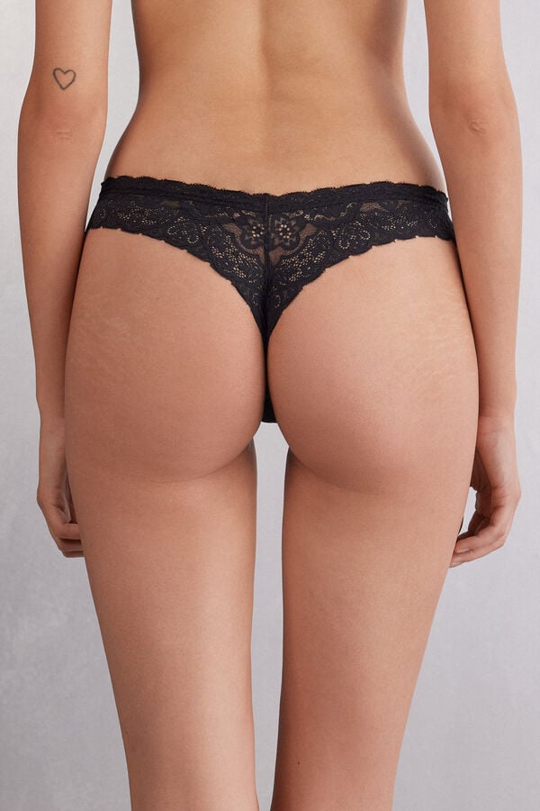 Intimissimi Brasileña de Encaje Estilo Años 80 Oferta especial
