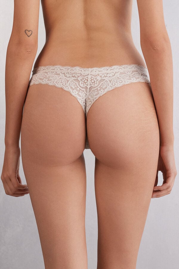 Intimissimi Brasileña de Encaje Estilo Años 80 ÚLTIMAS EDICIONES